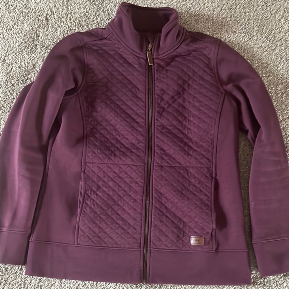 Women's Purple Quilted Jacket